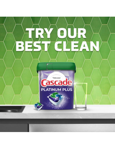 Cápsulas de Lavavajillas Cascade Complete 100 Unidades