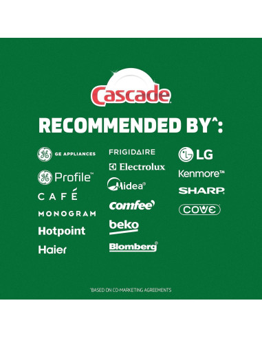 Cápsulas de Lavavajillas Cascade Complete 100 Unidades