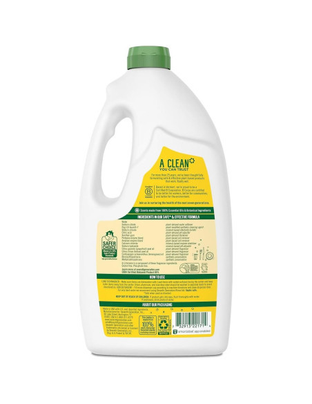 Gel Lavavajillas Natural Seventh Generation Limón 1183.5 ml