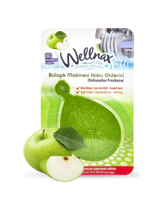 Ambientador y Limpiador para Lavavajillas Wellnax Manzana Verde