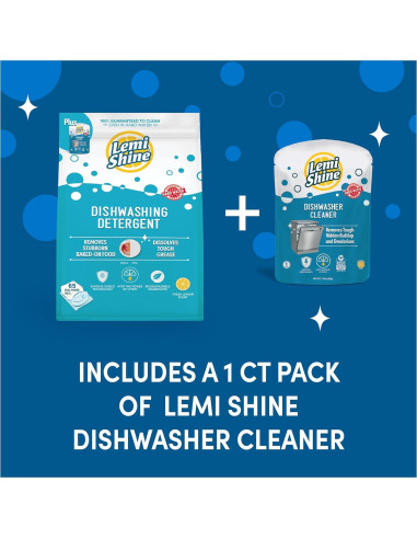 Cápsulas de Detergente Lemi Shine 65 Unidades Ecológicas