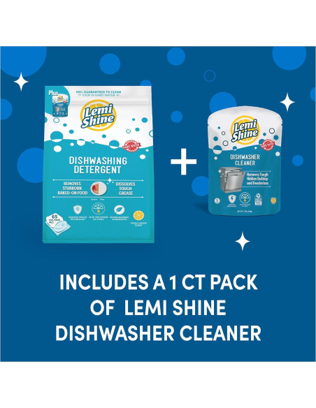 Cápsulas de Detergente Lemi Shine 65 Unidades Ecológicas