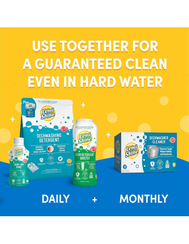 Cápsulas de Detergente Lemi Shine 65 Unidades Ecológicas