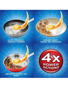 Finish Gelpacs Todo En 1 Naranja 32 Tabs - Detergente Lavavajillas 2