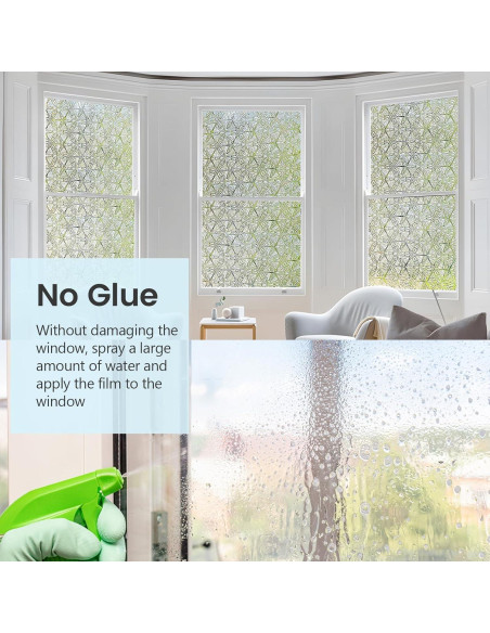 Película de Privacidad KESPEN Esmerilada 44.5x198 cm UV 97%