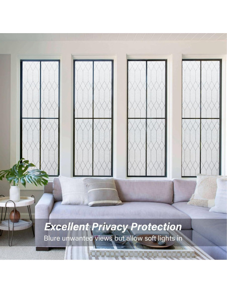 Película de Privacidad Kromapolis 44.5x200 cm Vinilo Esmerilado Película de Privacidad Kromapolis 44.5x200 cm Vinilo Esmerilado