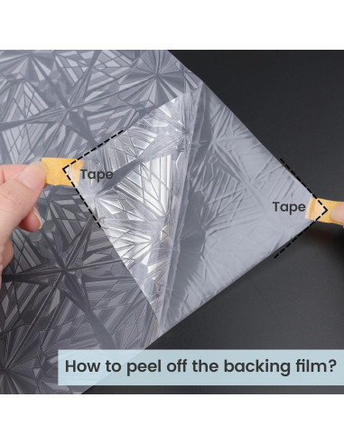 Película de Privacidad KESPEN Esmerilada 44.5x198 cm UV 97%