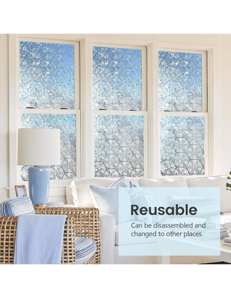 Película de Privacidad KESPEN Esmerilada 44.5x198 cm UV 97%