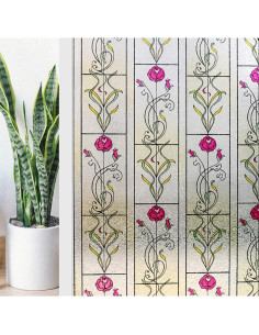 Película de Privacidad KESPEN Rosa 44.5x198.1 cm Anti-UV 2