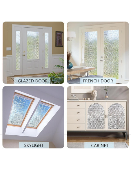 Película de Privacidad KESPEN Esmerilada 44.5x198 cm UV 97%