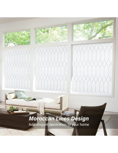 Película de Privacidad Kromapolis 44.5x200 cm Vinilo Esmerilado Película de Privacidad Kromapolis 44.5x200 cm Vinilo Esmerilado