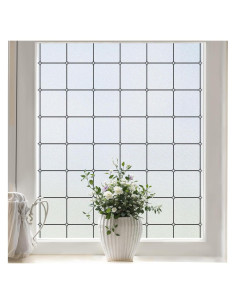 Película de Privacidad Windimiley 44.5x198.1 cm Vinilo Esmerilado