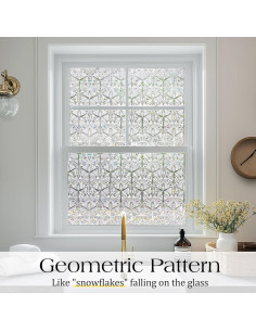 Película de Privacidad para Ventanas rabbitgoo 44.5x200 cm UV 2