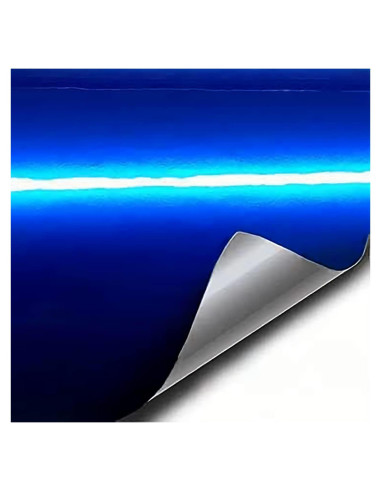 Vinilo Envoltura Adhesiva VViViD Liquid Metal Azul Oscuro 0.30m x 1.52m