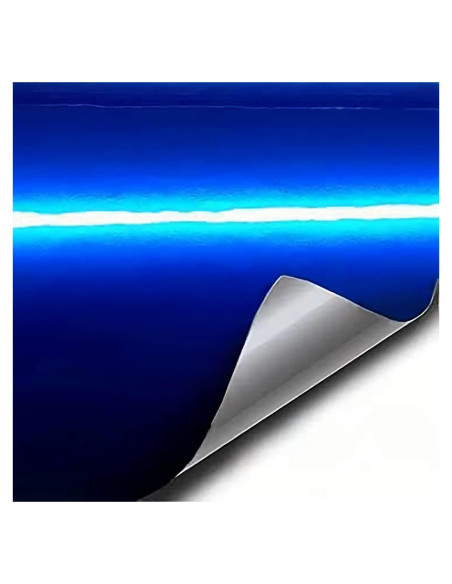 Vinilo Envoltura Adhesiva VViViD Liquid Metal Azul Oscuro 0.30m x 1.52m