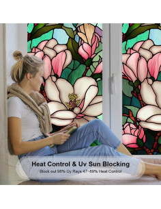 Película de Protección UV para Ventanas SIMPASTE 45x100cm 2