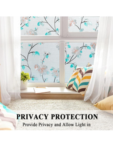 Película Decorativa para Ventanas Mikomer 44.5x200cm Anti-UV