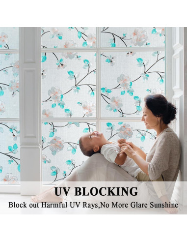 Película Decorativa para Ventanas Mikomer 44.5x200cm Anti-UV