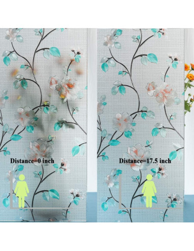 Película Decorativa para Ventanas Mikomer 44.5x200cm Anti-UV