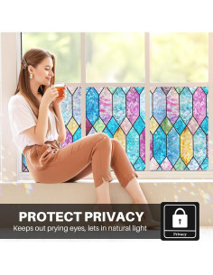 Película de Privacidad para Ventanas FEOMOS 43.9x199.8cm 2