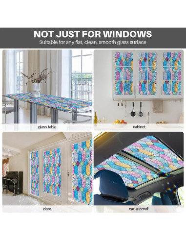 Película de Privacidad para Ventanas FEOMOS 43.9x199.8cm