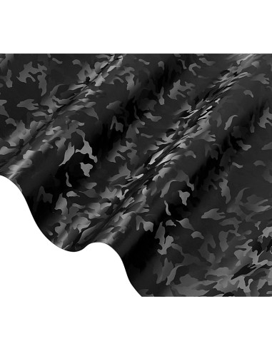 Envoltura de Vinilo Camuflaje VViViD+ 30.48x152.4cm Negro