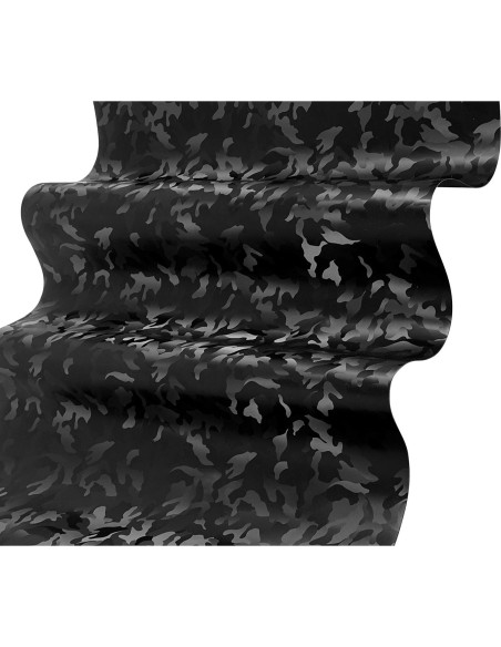 Envoltura de Vinilo Camuflaje VViViD+ 30.48x152.4cm Negro