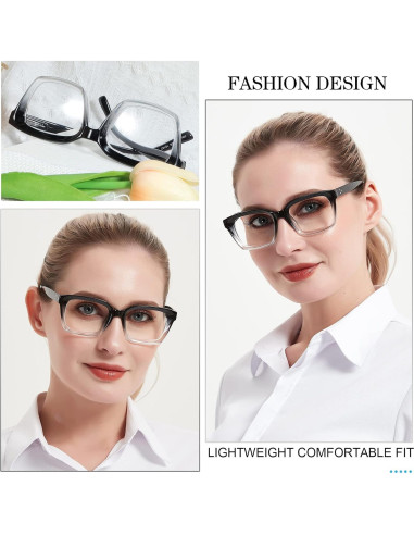 Gafas de Lectura MARE AZZURO Cuadradas 2.25 Mujeres