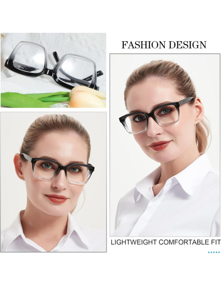 Gafas de Lectura MARE AZZURO Cuadradas 2.25 Mujeres Gafas de Lectura MARE AZZURO Cuadradas 2.25 Mujeres