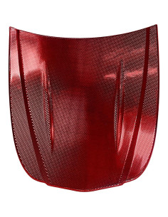 Vinilo Holográfico VViViD+ 30.48x152.4cm Rojo para Automóviles 2