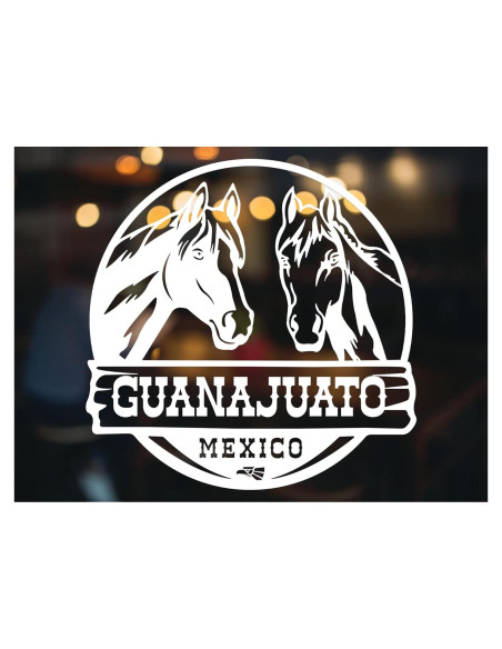 Calcomanía Guanajuato para Trocas - Sticker Ranchero 20.32 cm