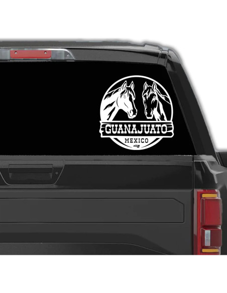 Calcomanía Guanajuato para Trocas - Sticker Ranchero 20.32 cm