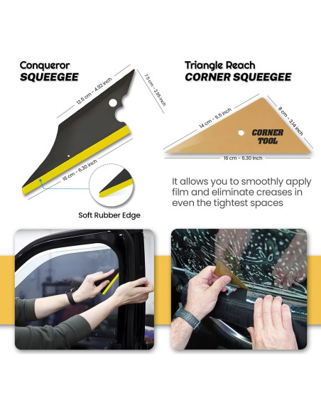 Kit de herramientas para polarizar vidrios Charmier 1001 - Profesional