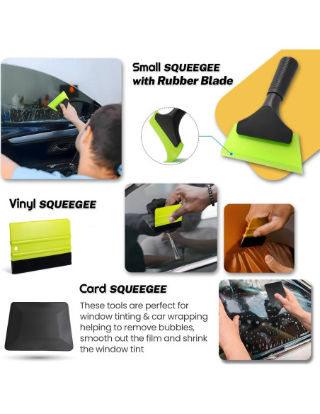 Kit de herramientas para polarizar vidrios Charmier 1001 - Profesional