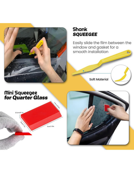 Kit de herramientas para polarizar vidrios Charmier 1001 - Profesional