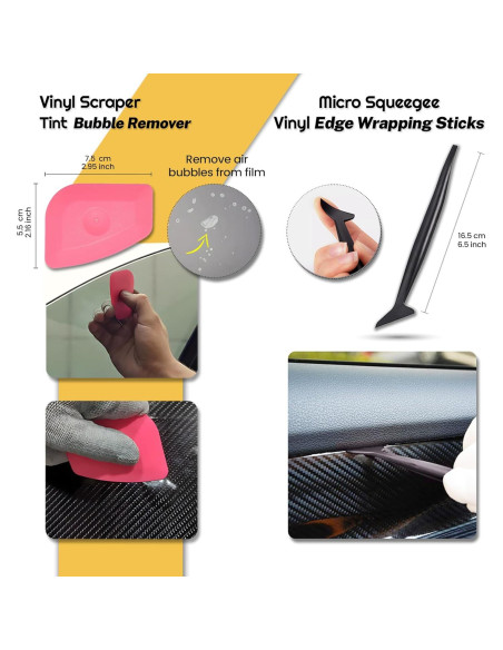 Kit de herramientas para polarizar vidrios Charmier 1001 - Profesional