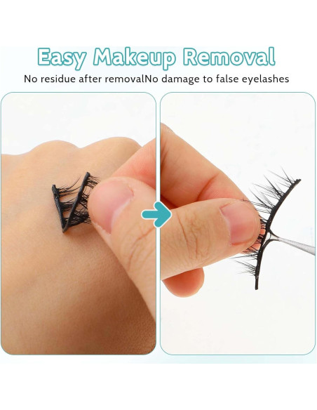 Cinta Adhesiva para Pestañas Falsas MOZEAT 40PCS Reutilizable