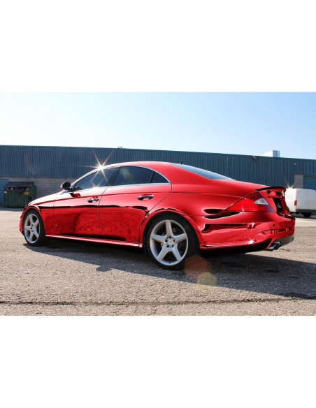 Vinilo Adhesivo EZAUTO WRAP 24x60" Rojo con Herramientas