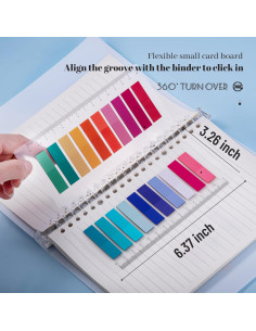 Pestañas Adhesivas Golcellia 2400 Piezas Morandi Reposicionables 2