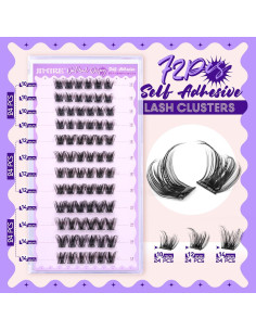 Pestañas Autoadhesivas JIMIRE 10-14MM Wispy Reutilizables 2