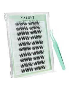 Pestañas Postizas Autoadhesivas YALGET Negro Reutilizables