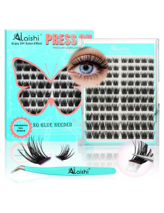 Pestañas Autoadhesivas AILAISHI 10-18mm Kit 120pcs D Curl
