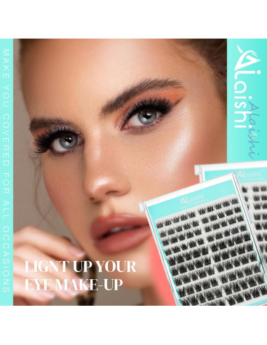 Pestañas Autoadhesivas AILAISHI 10-18mm Kit 120pcs D Curl