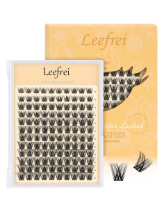 Racimos de Pestañas Wispy Leefrei 10-18mm D Curl - 120 Piezas 2