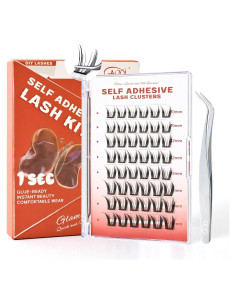 Pestañas Autoadhesivas GAQQI PG09 10-14mm Naturales Reutilizables