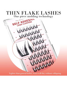 Pestañas Autoadhesivas GAQQI PG09 10-14mm Naturales Reutilizables 2