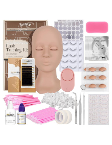 Kit de Extensión de Pestañas LASHVIEW 338pcs para Principiantes