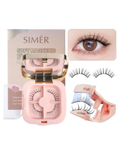 Pestañas Magnéticas Suaves SIMER Reutilizables Sin Pegamento