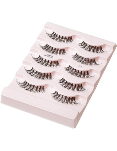 Pestañas Postizas i-ENVY Demi Wispies + Adhesivo Transparente