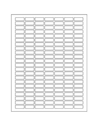 Hojas de Etiquetas Adhesivas Imprimibles Royal Green 15700